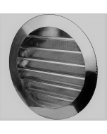 Stainless Steel Round Louvered Gable Wall Vent
